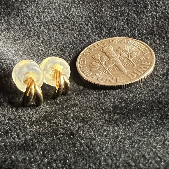 14K Gold Earrings - Picture 4 of 5